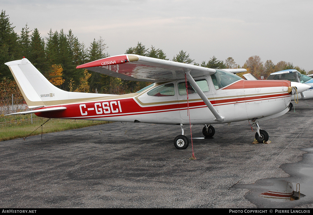 Aircraft Photo of C-GSCI | Cessna R182 Skylane RG II | AirHistory.net #257146