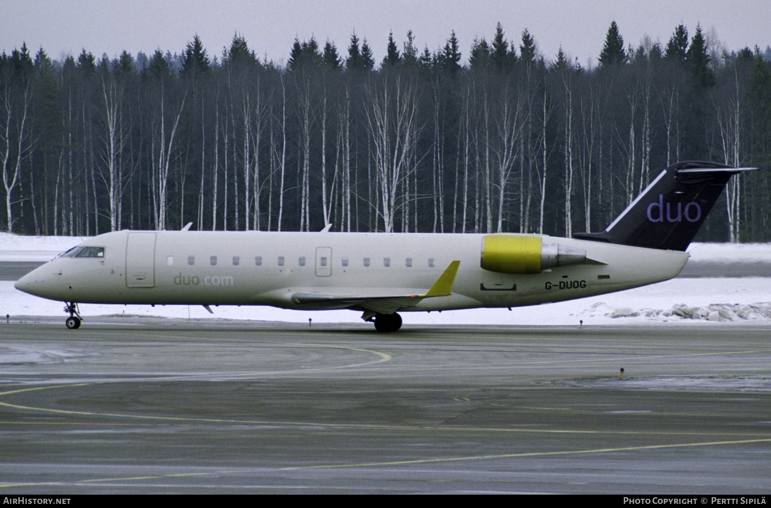 Aircraft Photo of G-DUOG | Bombardier CRJ-200LR (CL-600-2B19) | Duo Airways | AirHistory.net #257151