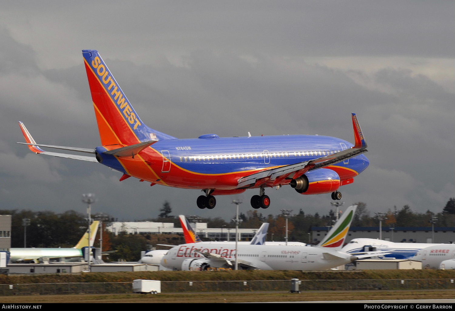 Aircraft Photo of N784SW | Boeing 737-7H4 | Southwest Airlines | AirHistory.net #257153