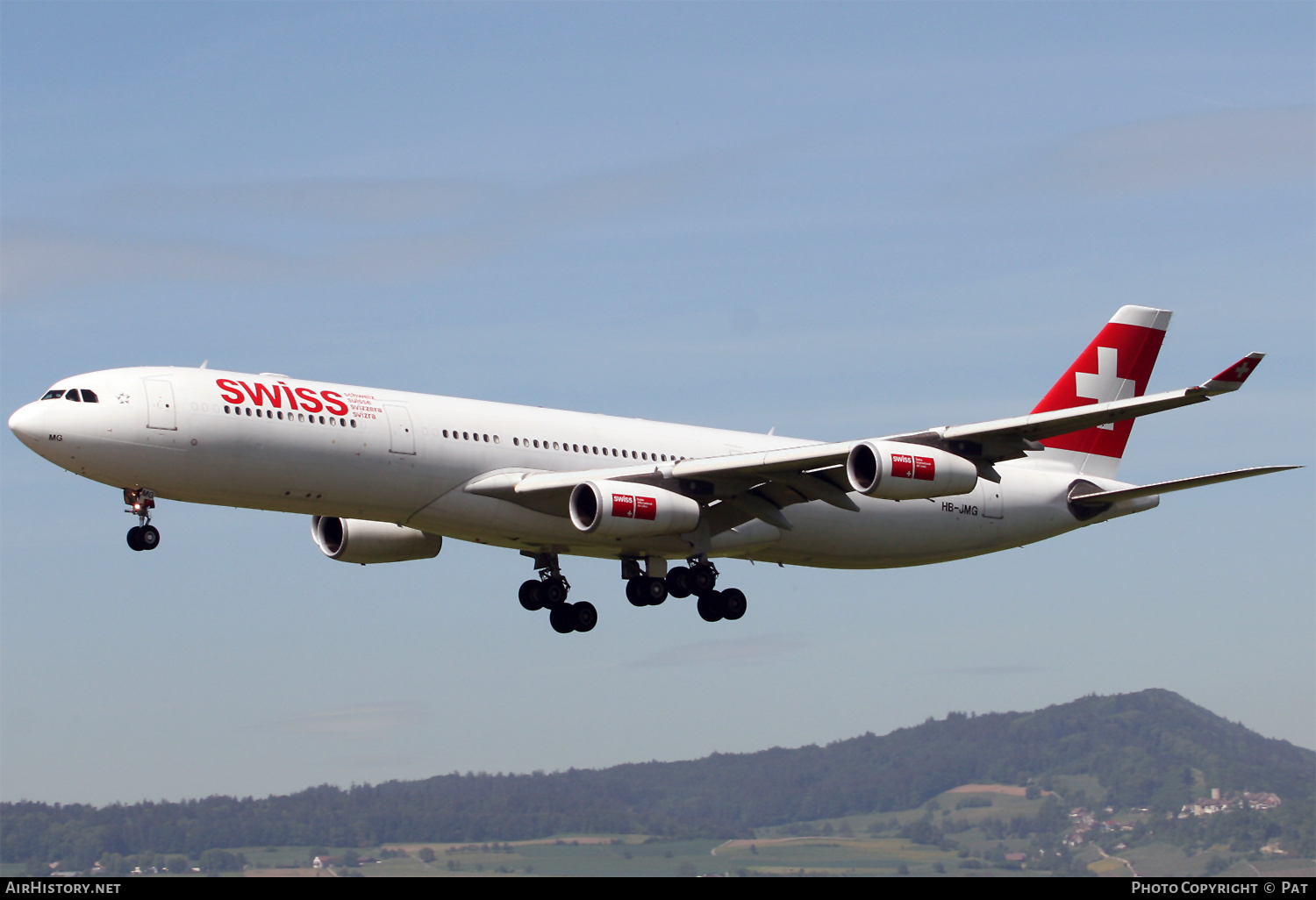 Aircraft Photo of HB-JMG | Airbus A340-313 | Swiss International Air Lines | AirHistory.net #257163