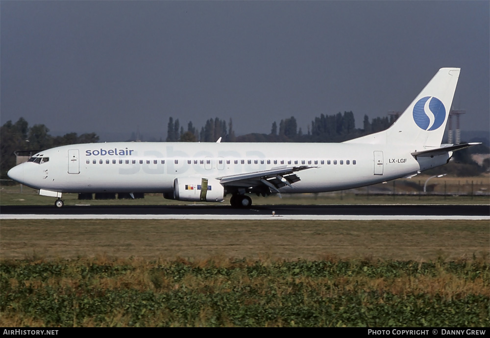 Aircraft Photo of LX-LGF | Boeing 737-4C9 | Sobelair | AirHistory.net #257175