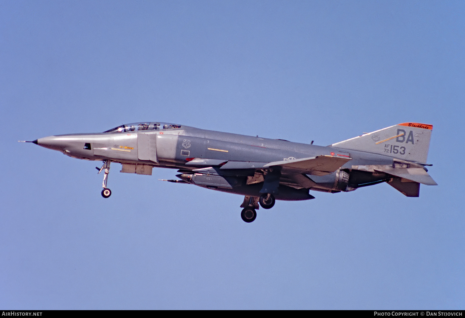 Aircraft Photo of 72-0153 / AF72153 | McDonnell Douglas RF-4C Phantom II | USA - Air Force | AirHistory.net #257192