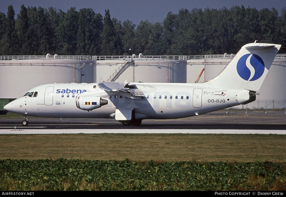 Aircraft Photo of OO-DJQ | British Aerospace Avro 146-RJ85 | Sabena | AirHistory.net #257197