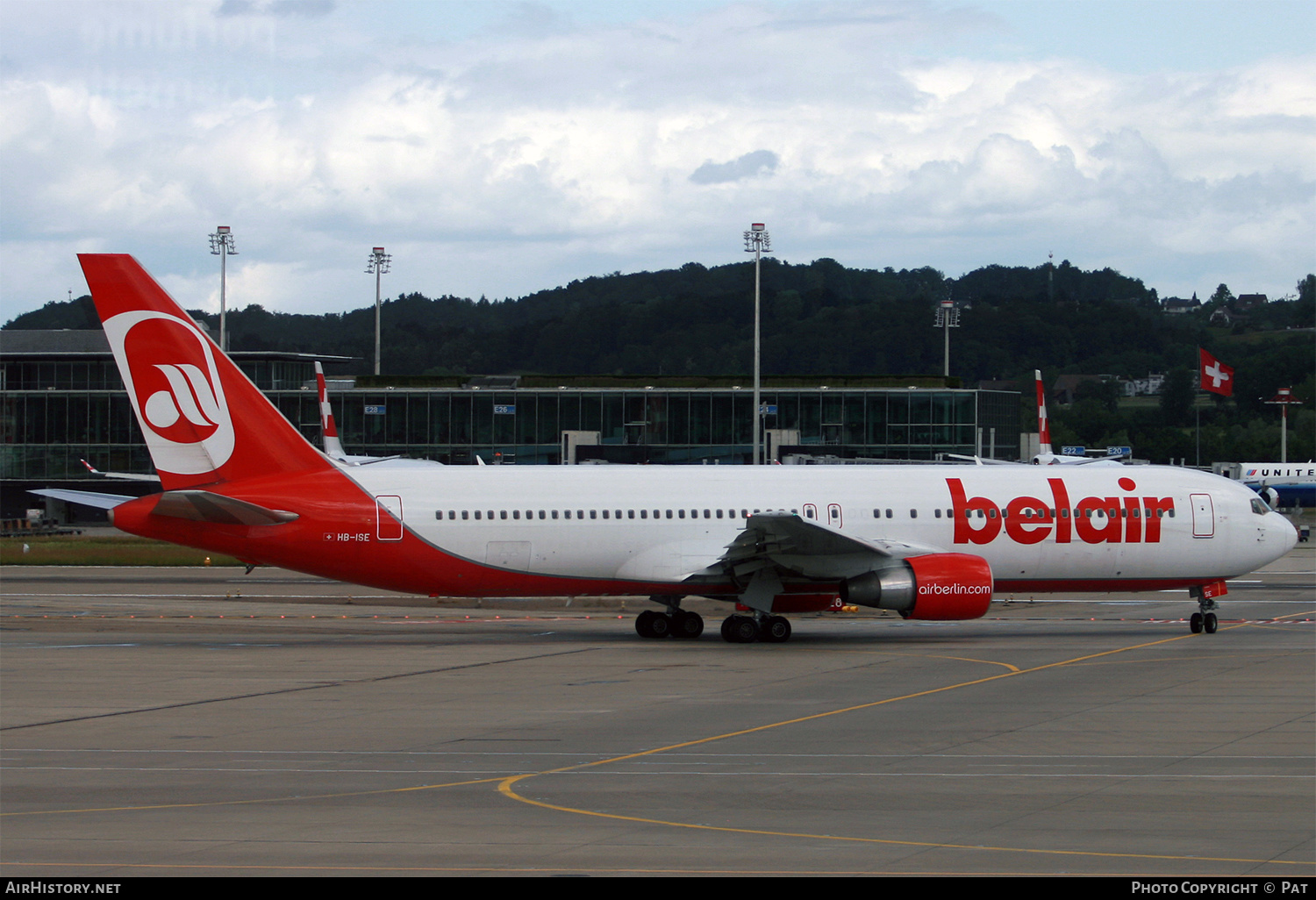 Aircraft Photo of HB-ISE | Boeing 767-3Q8/ER | Belair | AirHistory.net #257205