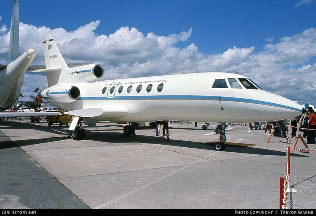 Aircraft Photo of F-BAMD | Dassault Falcon 50 | Avions Marcel Dassault - Breguet Aviation | AirHistory.net #257211