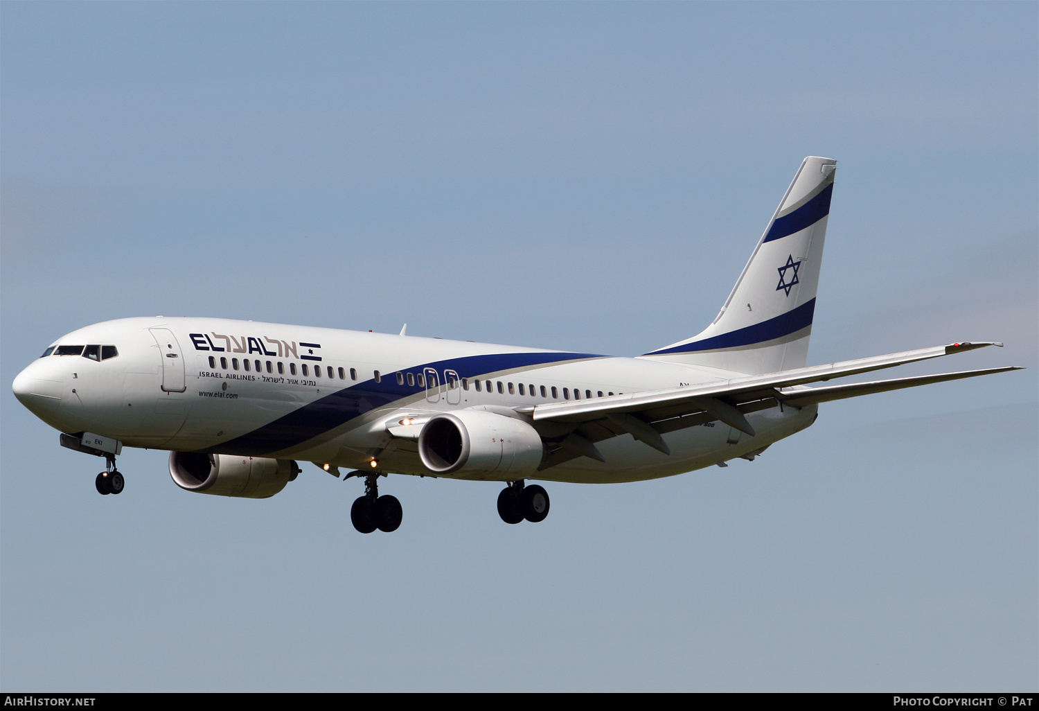 Aircraft Photo of 4X-EKI | Boeing 737-86N | El Al Israel Airlines | AirHistory.net #257237