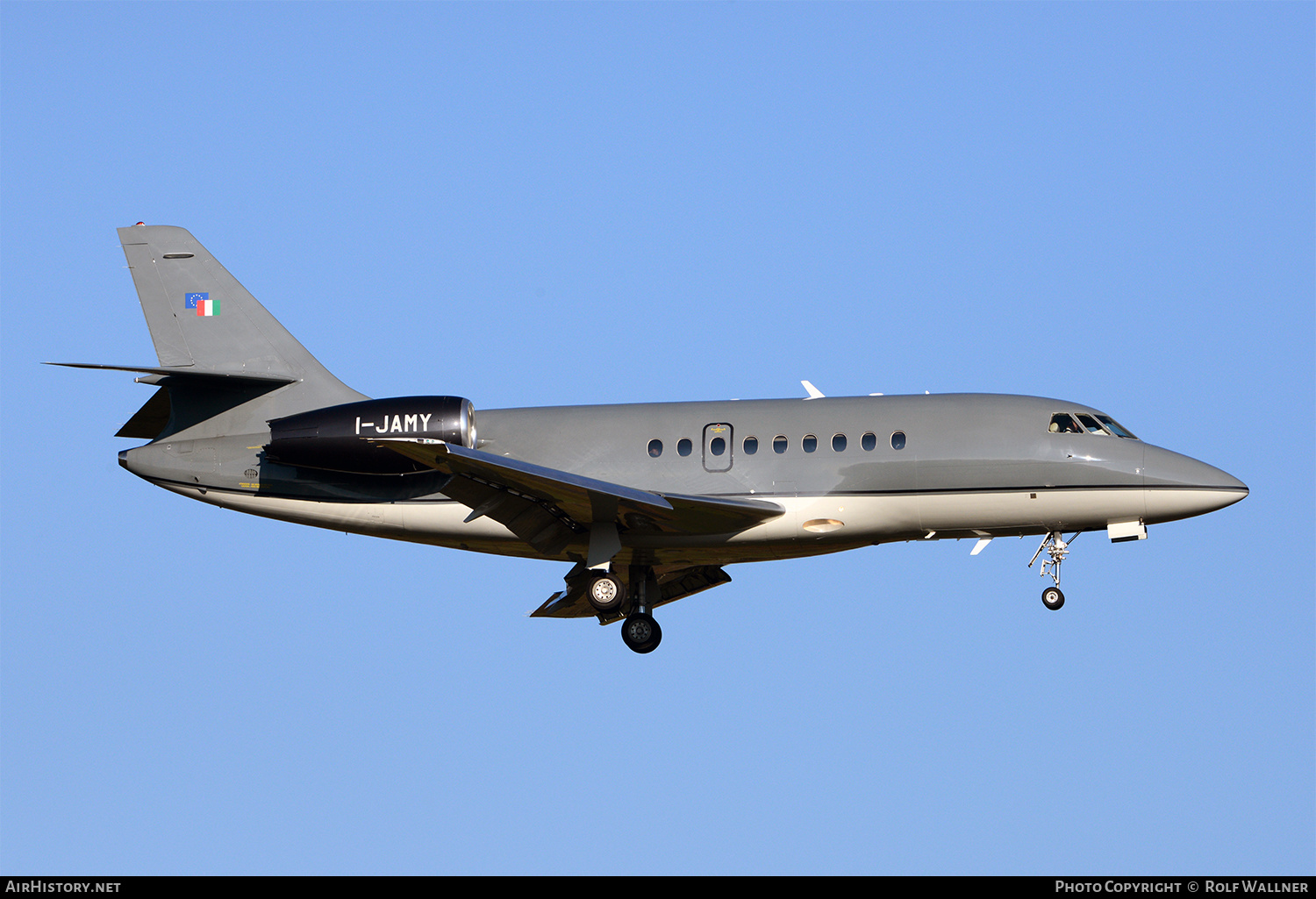 Aircraft Photo of I-JAMY | Dassault Falcon 2000 | AirHistory.net #257264