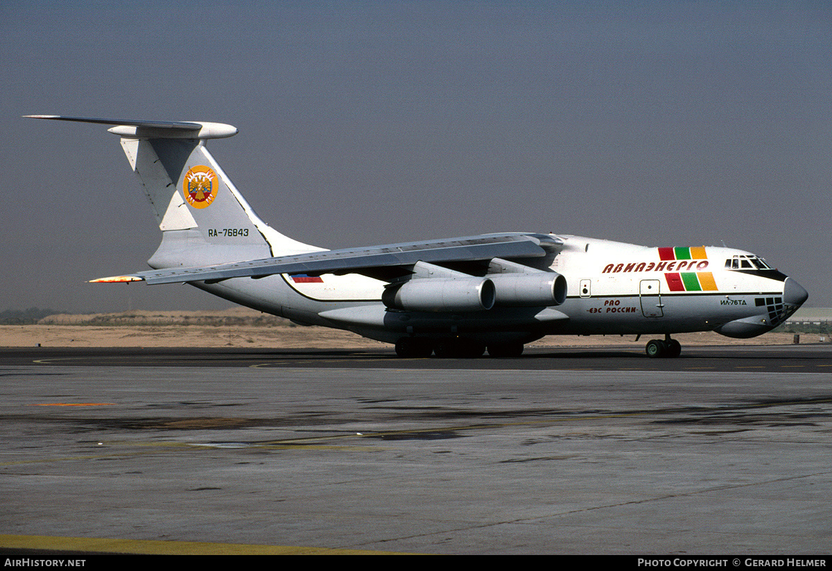 Aircraft Photo of RA-76843 | Ilyushin Il-76TD | Aviaenergo | AirHistory.net #257294