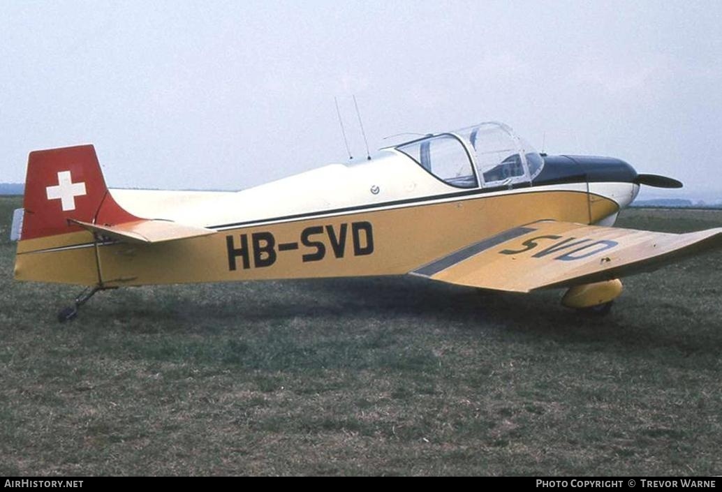 Aircraft Photo of HB-SVD | Jodel D-11 | AirHistory.net #257299