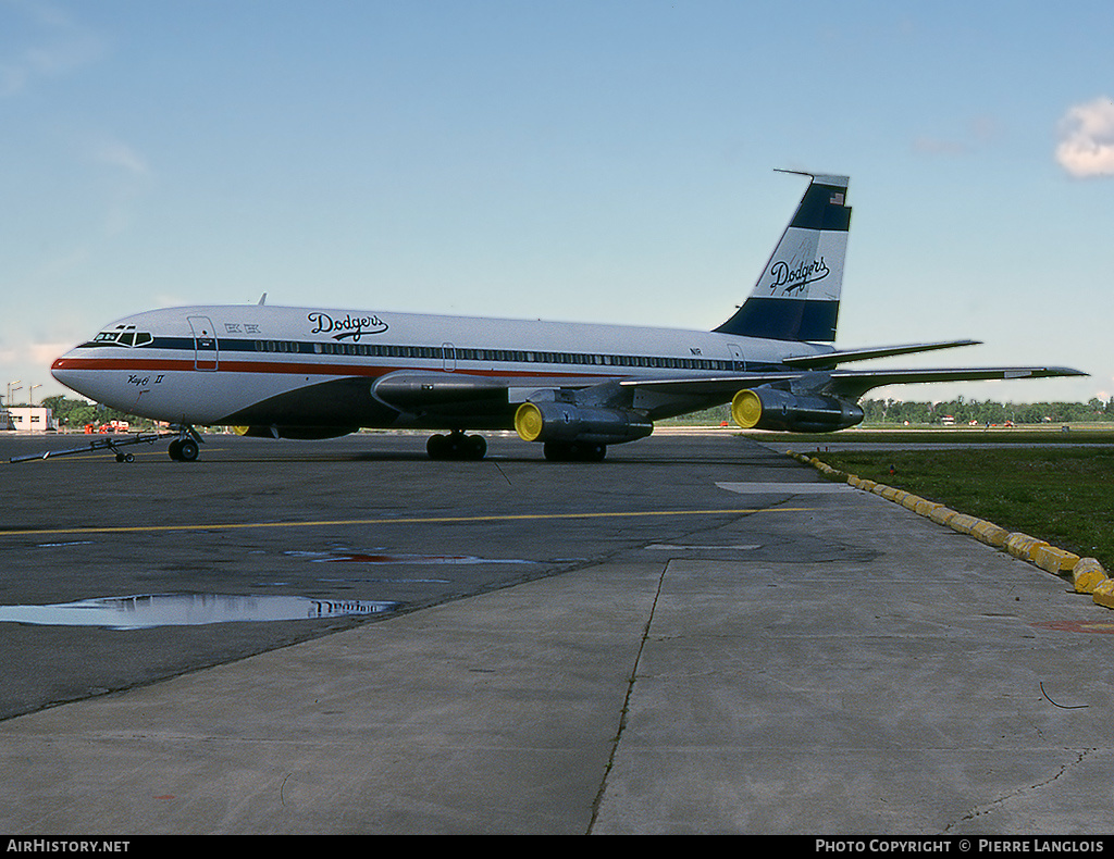 Aircraft Photo of N1R | Boeing 720-023B | Los Angeles Dodgers | AirHistory.net #257301