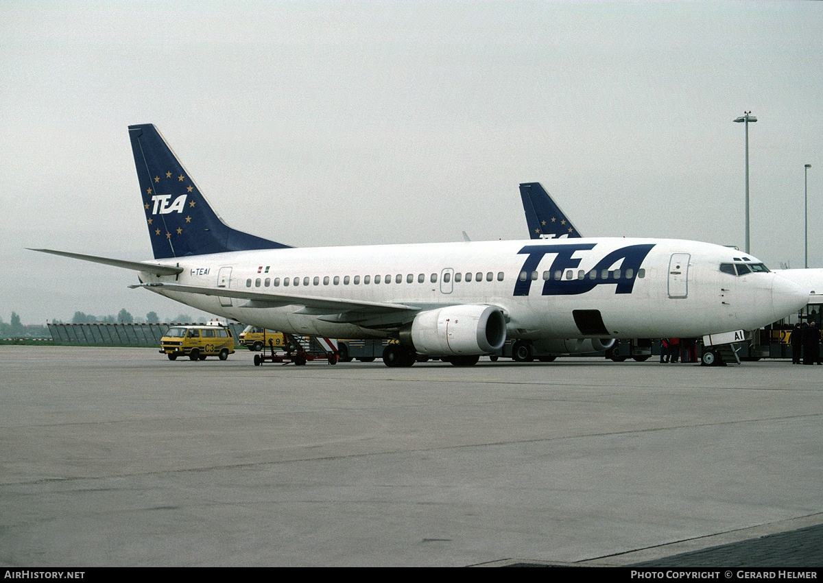 Aircraft Photo of I-TEAI | Boeing 737-3M8 | TEA - Trans European Airways | AirHistory.net #257315