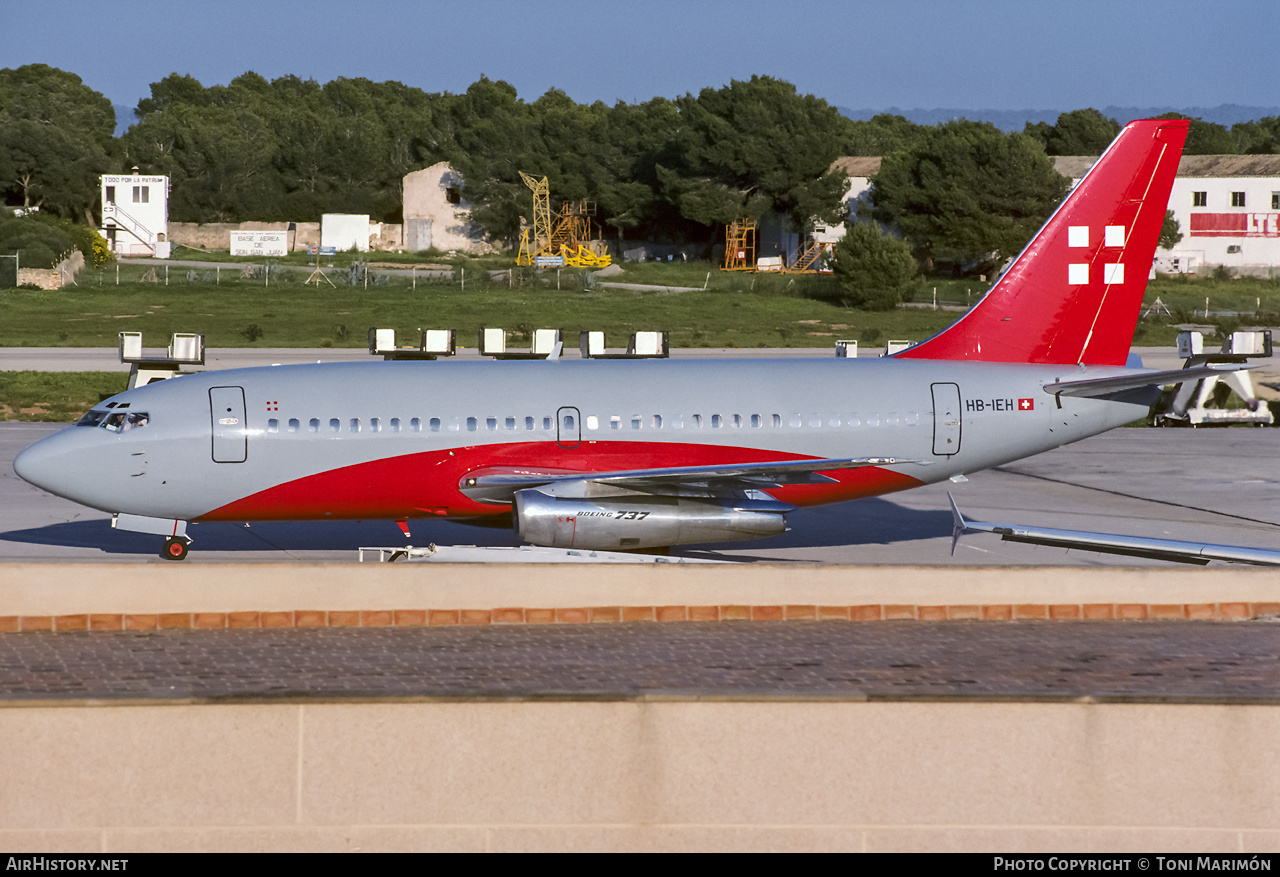 Aircraft Photo of HB-IEH | Boeing 737-2V6/Adv | PrivatAir | AirHistory.net #257322