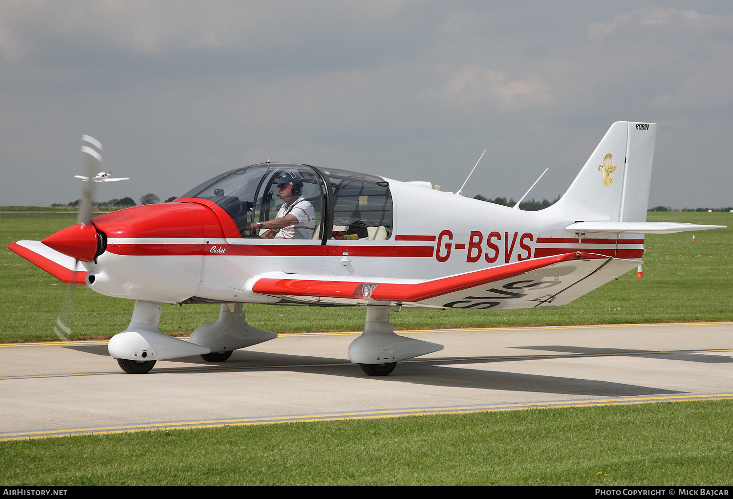 Aircraft Photo of G-BSVS | Robin DR-400-100 Cadet | AirHistory.net #257328