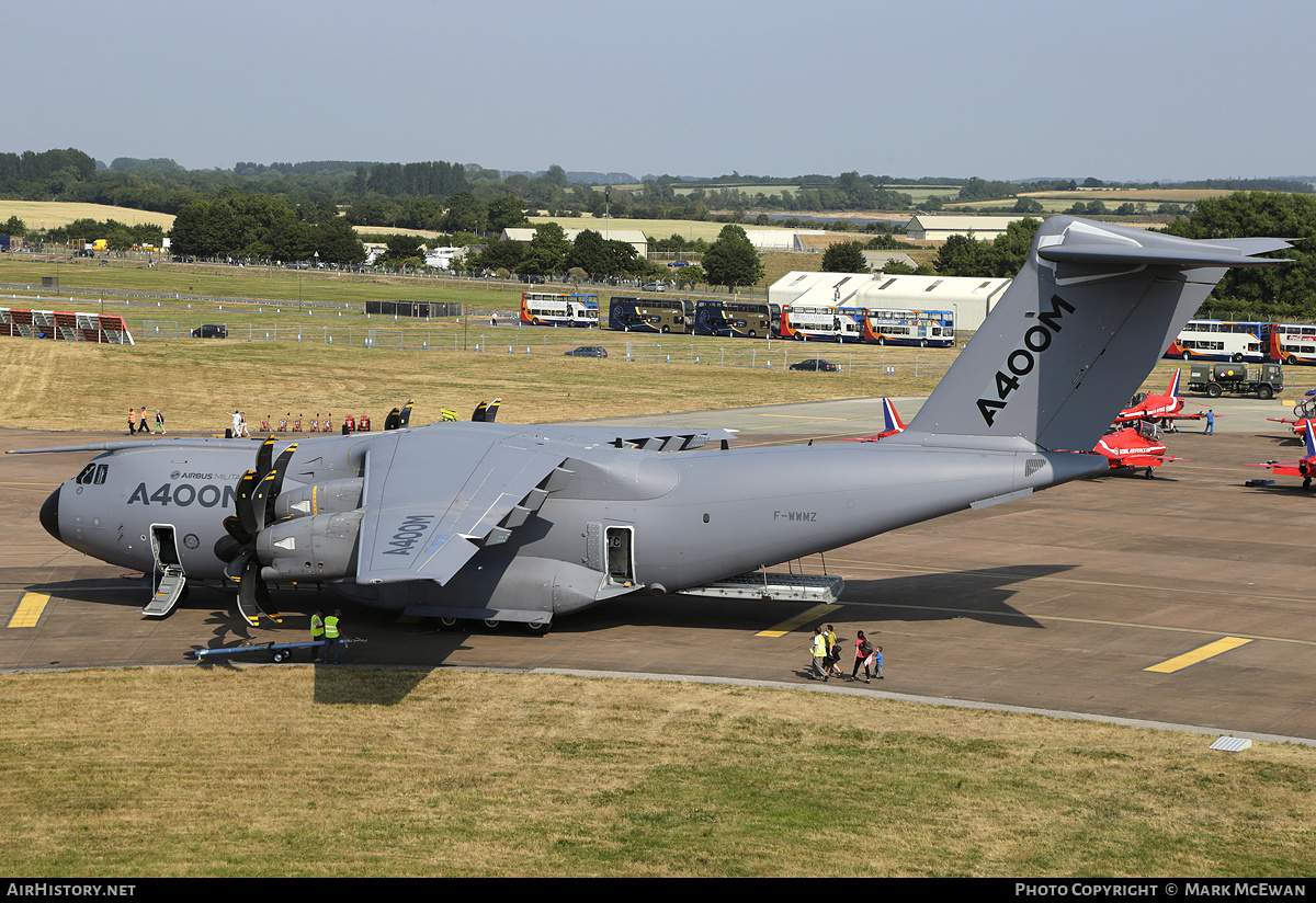 Aircraft Photo of F-WWMZ | Airbus A400M Atlas | Airbus | AirHistory.net #257334