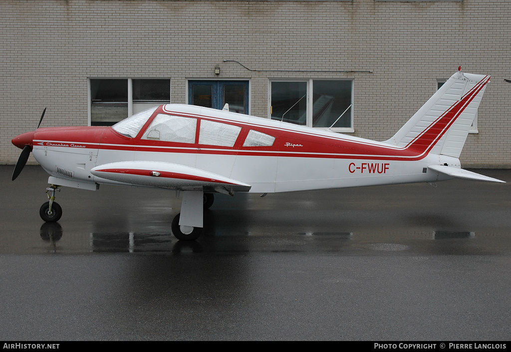Aircraft Photo of C-FWUF | Piper PA-28R-180 Cherokee Arrow | AirHistory.net #257339