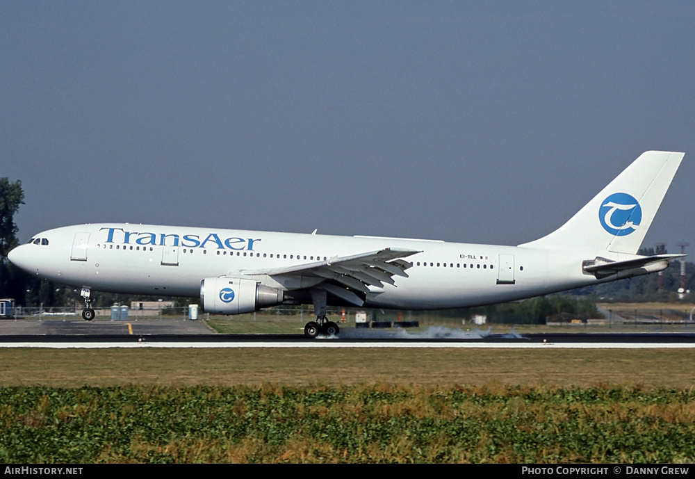Aircraft Photo of EI-TLL | Airbus A300B4-203 | TransAer International Airlines | AirHistory.net #257360