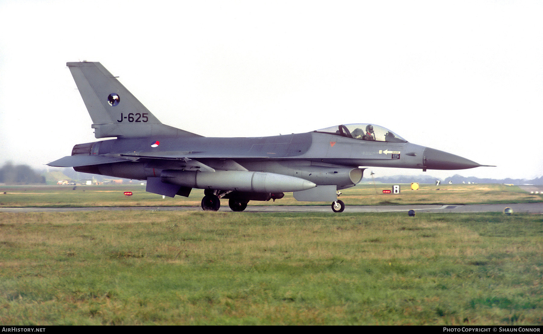 Aircraft Photo of J-625 | General Dynamics F-16A Fighting Falcon | Netherlands - Air Force | AirHistory.net #257363
