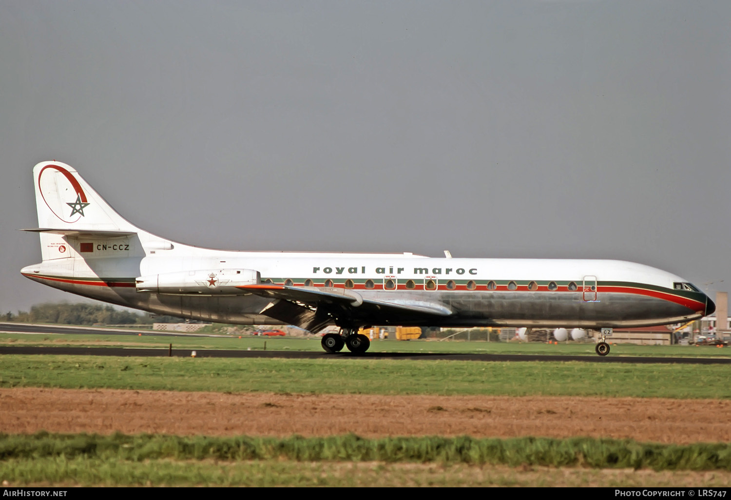 Aircraft Photo of CN-CCZ | Sud SE-210 Caravelle III | Royal Air Maroc - RAM | AirHistory.net #257369