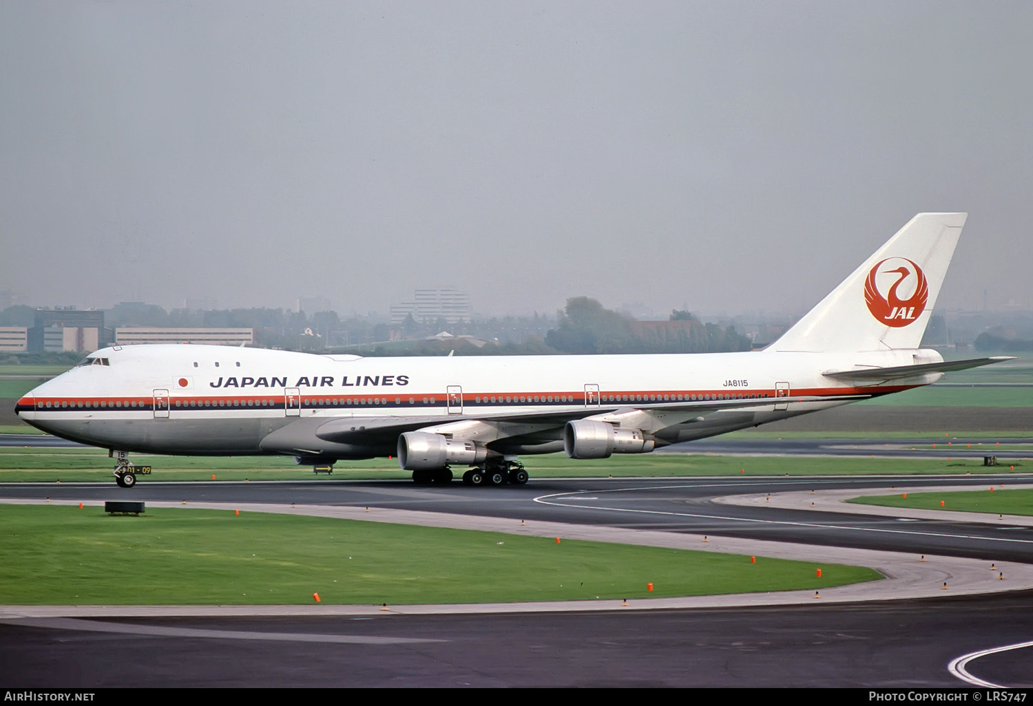 Aircraft Photo of JA8115 | Boeing 747-146 | Japan Air Lines - JAL | AirHistory.net #257377