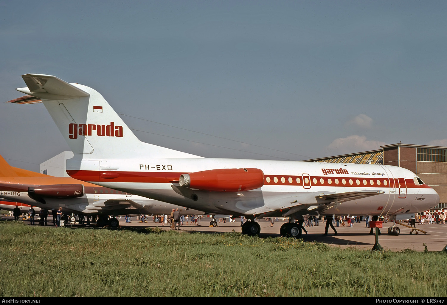 Aircraft Photo of PH-EXD | Fokker F28-1000 Fellowship | Garuda Indonesian Airways | AirHistory.net #257384