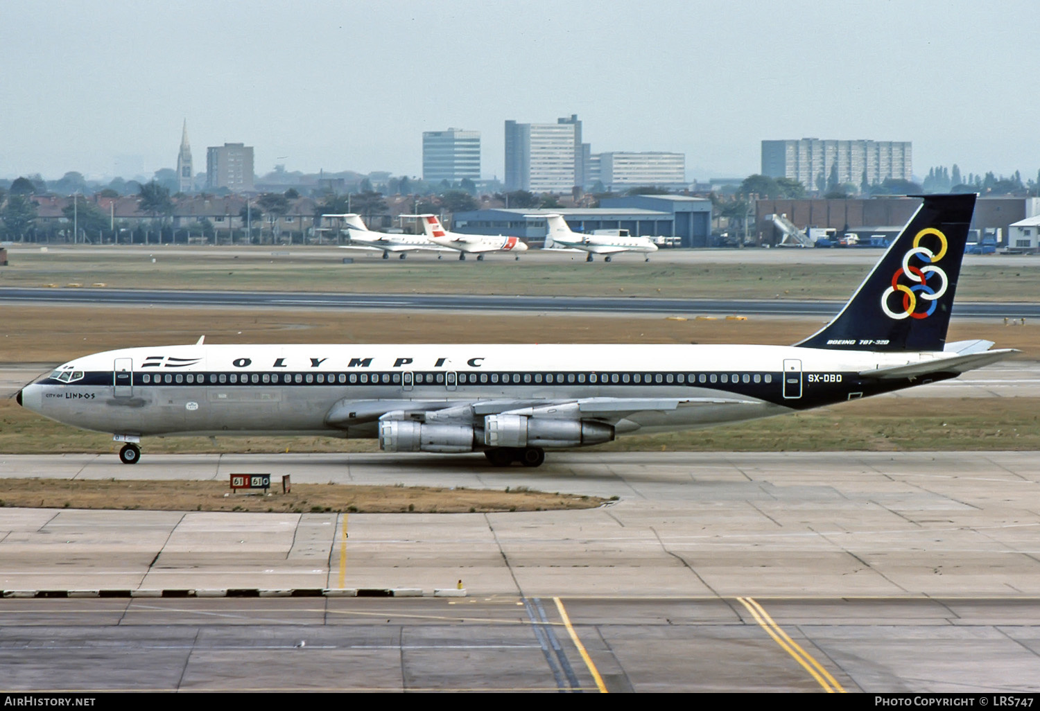 Aircraft Photo of SX-DBO | Boeing 707-351C | Olympic | AirHistory.net #257388