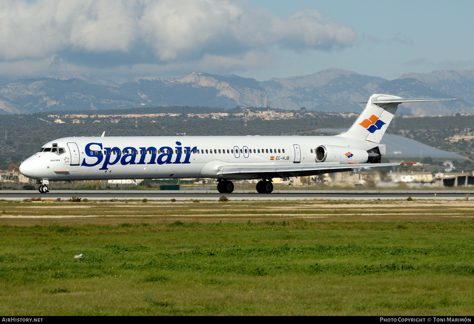 Aircraft Photo of EC-HJB | McDonnell Douglas MD-82 (DC-9-82) | Spanair | AirHistory.net #257415