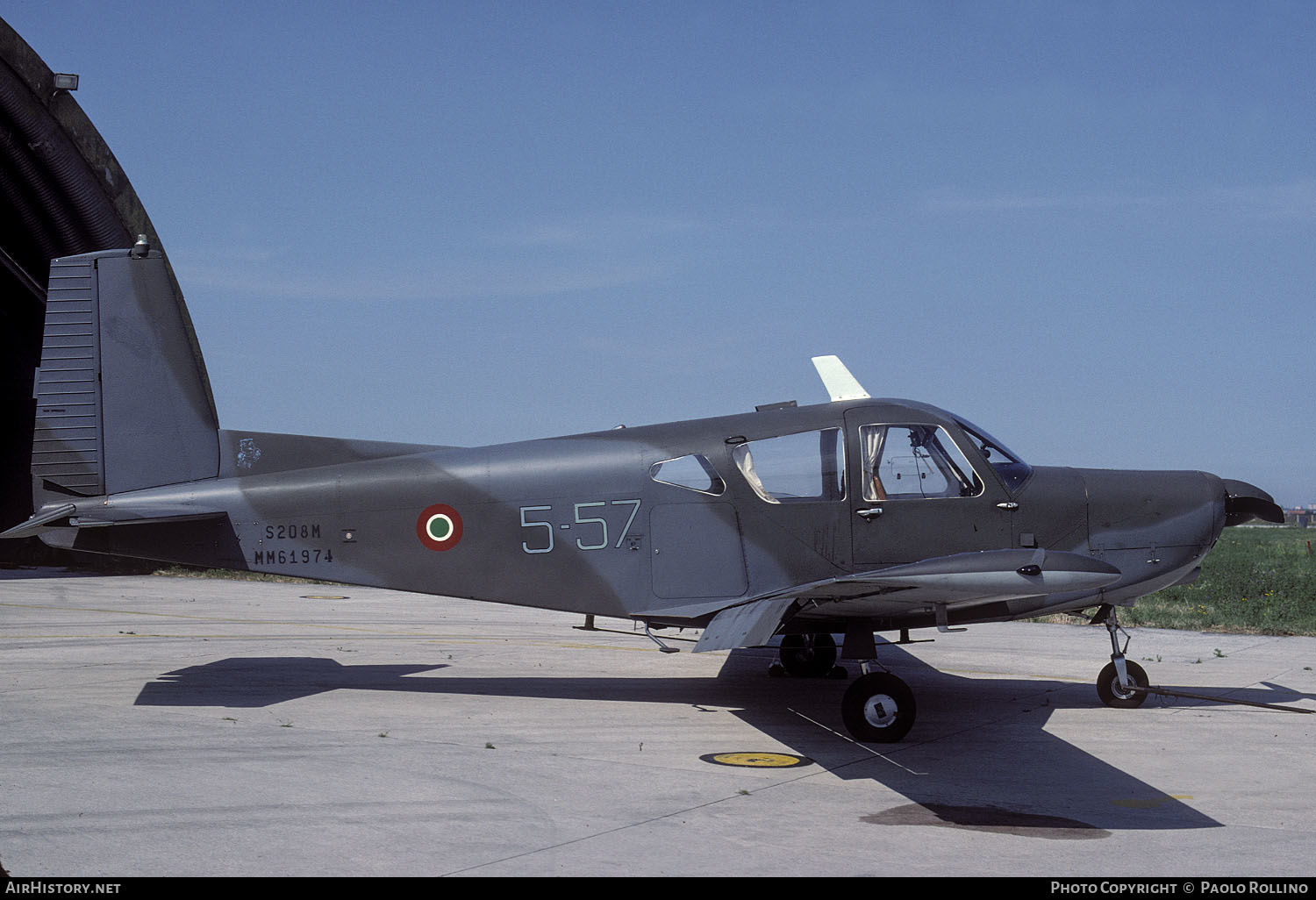 Aircraft Photo of MM61974 | SIAI-Marchetti S-208M | Italy - Air Force | AirHistory.net #257428