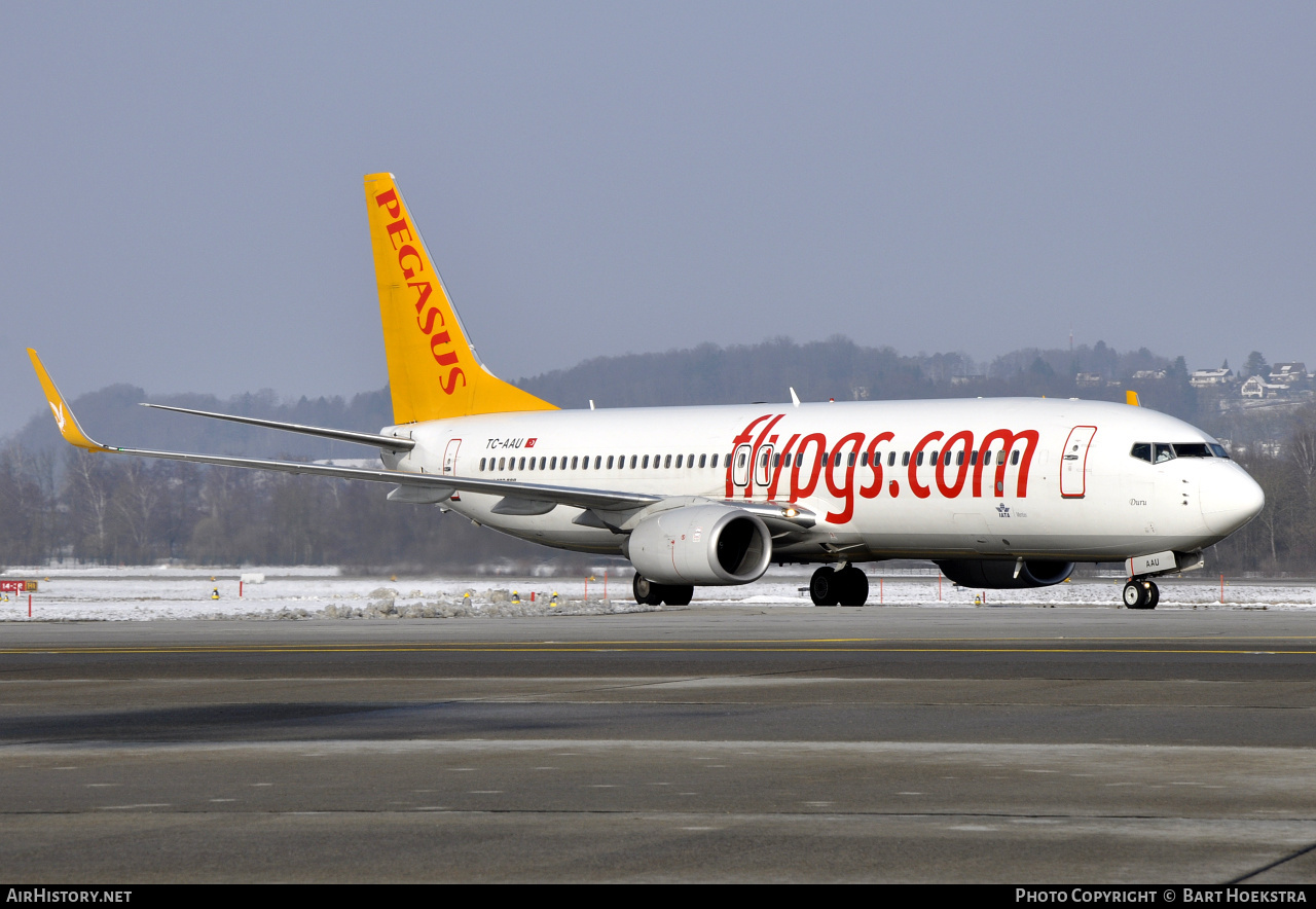 Aircraft Photo of TC-AAU | Boeing 737-82R | Pegasus Airlines | AirHistory.net #257439