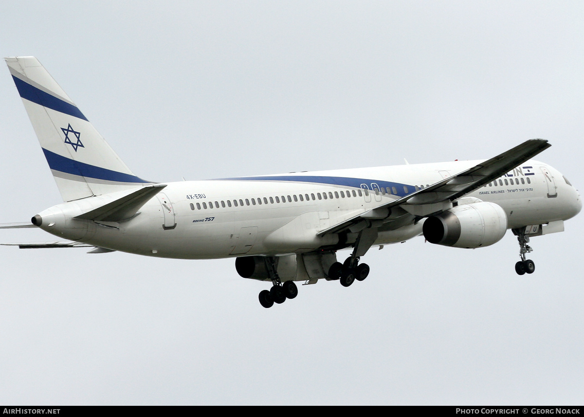 Aircraft Photo of 4X-EBU | Boeing 757-258 | El Al Israel Airlines | AirHistory.net #257451