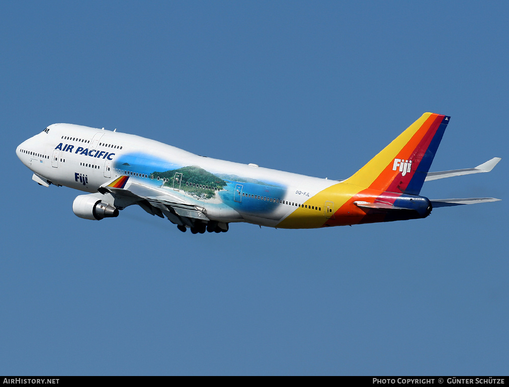 Aircraft Photo of DQ-FJL | Boeing 747-412 | Air Pacific | AirHistory.net #257468