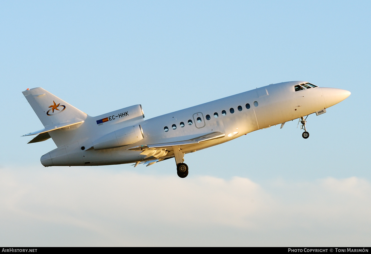 Aircraft Photo of EC-HHK | Dassault Falcon 900B | AirHistory.net #257471