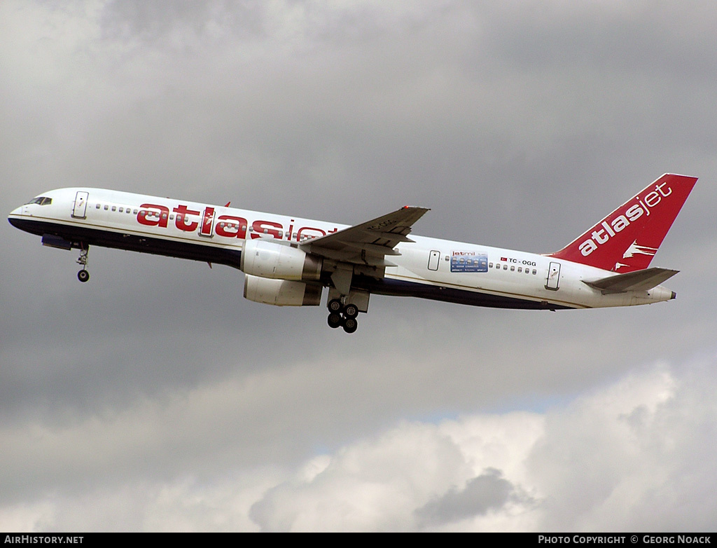 Aircraft Photo of TC-OGG | Boeing 757-2G5 | Atlasjet Airlines | AirHistory.net #257474