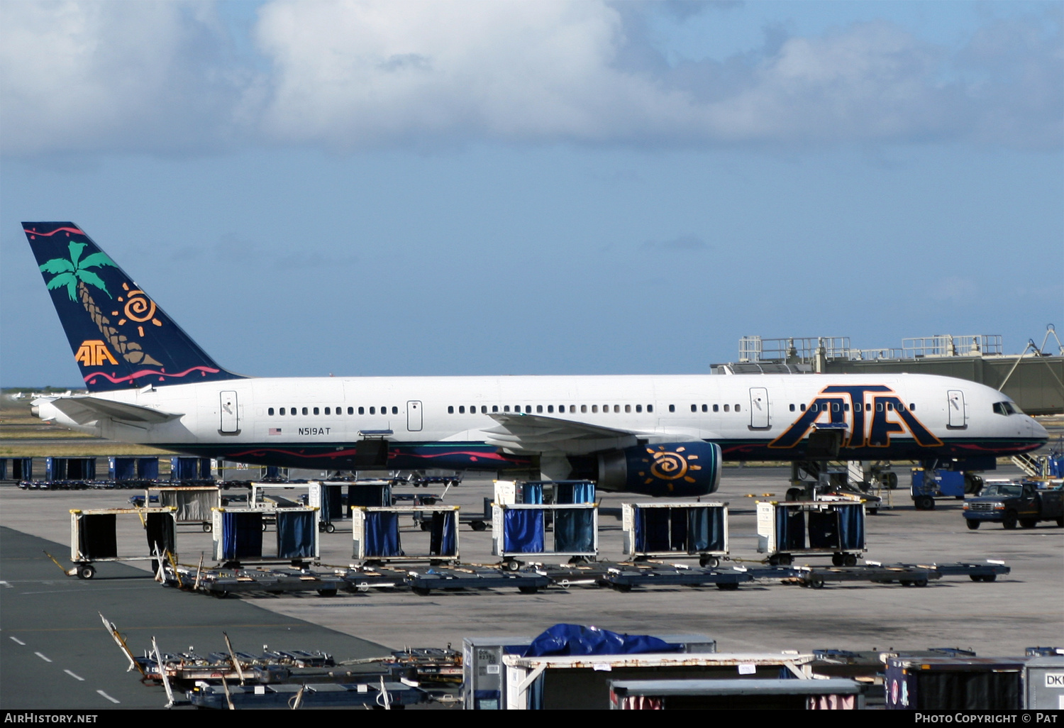 Aircraft Photo of N519AT | Boeing 757-23N | ATA Airlines - American Trans Air | AirHistory.net #257486