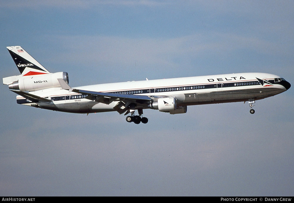 Aircraft Photo of N813DE | McDonnell Douglas MD-11 | Delta Air Lines | AirHistory.net #257491