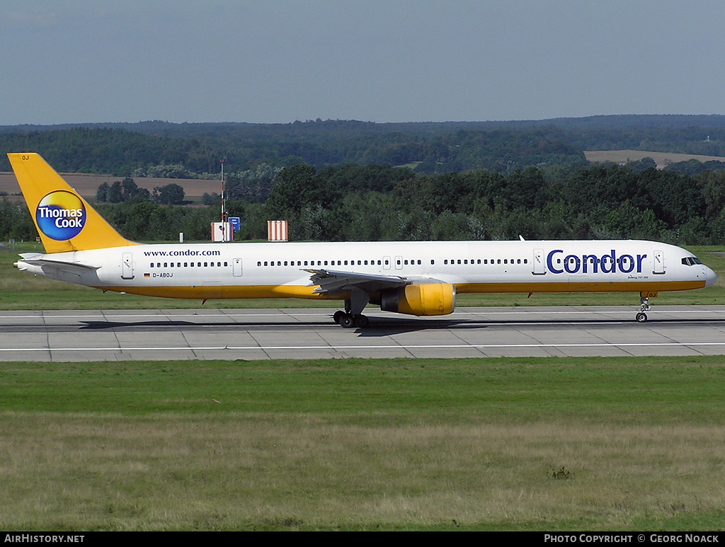 Aircraft Photo of D-ABOJ | Boeing 757-330 | Condor Flugdienst | AirHistory.net #257495