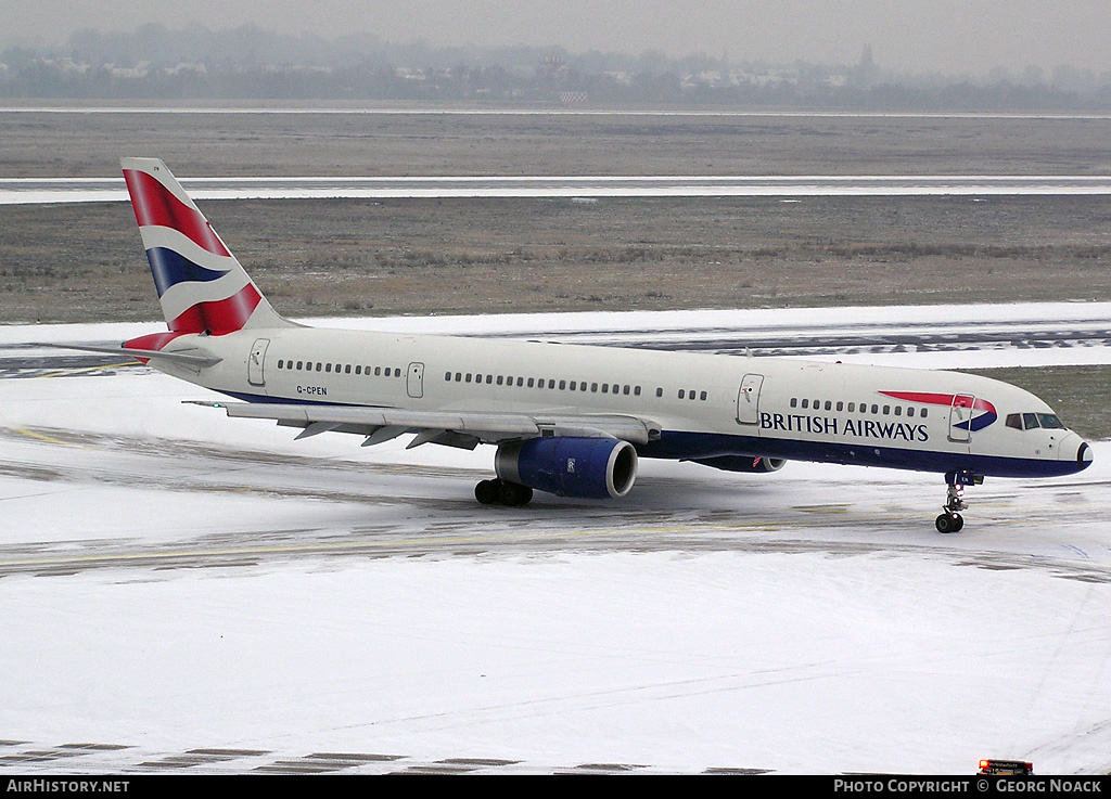 Aircraft Photo of G-CPEN | Boeing 757-236 | British Airways | AirHistory.net #257498