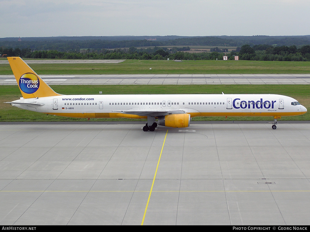 Aircraft Photo of D-ABOG | Boeing 757-330 | Condor Flugdienst | AirHistory.net #257502