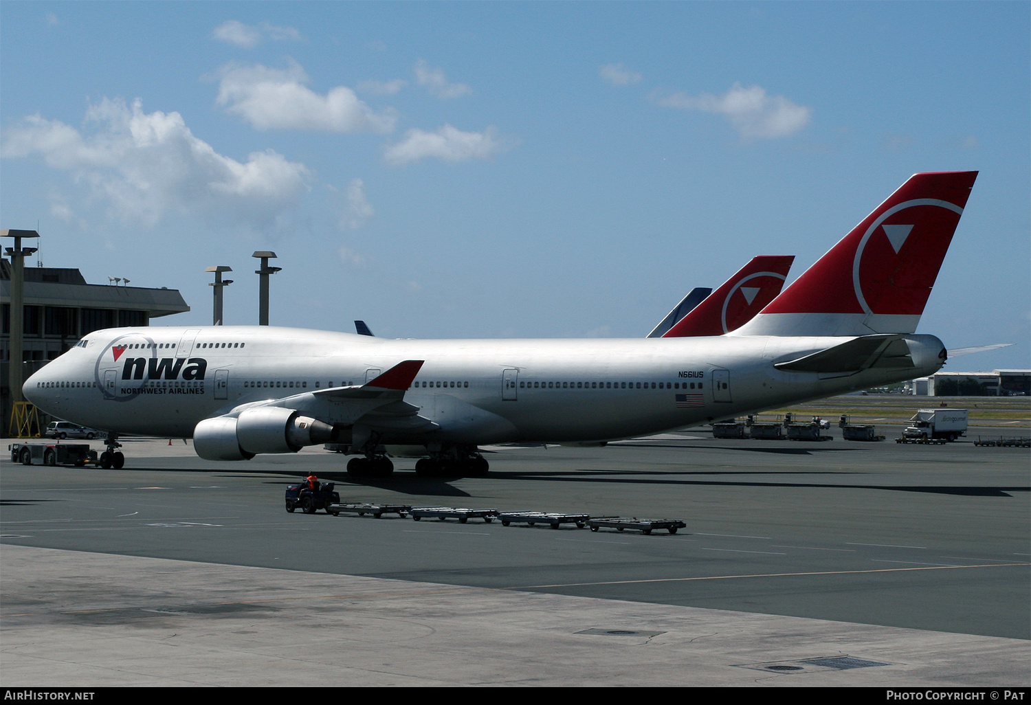 Aircraft Photo of N661US | Boeing 747-451 | Northwest Airlines | AirHistory.net #257505