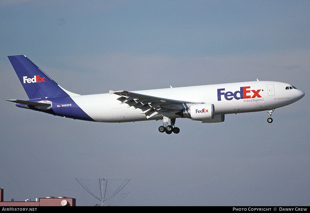 Aircraft Photo of N663FE | Airbus A300F4-605R | Fedex - Federal Express | AirHistory.net #257518