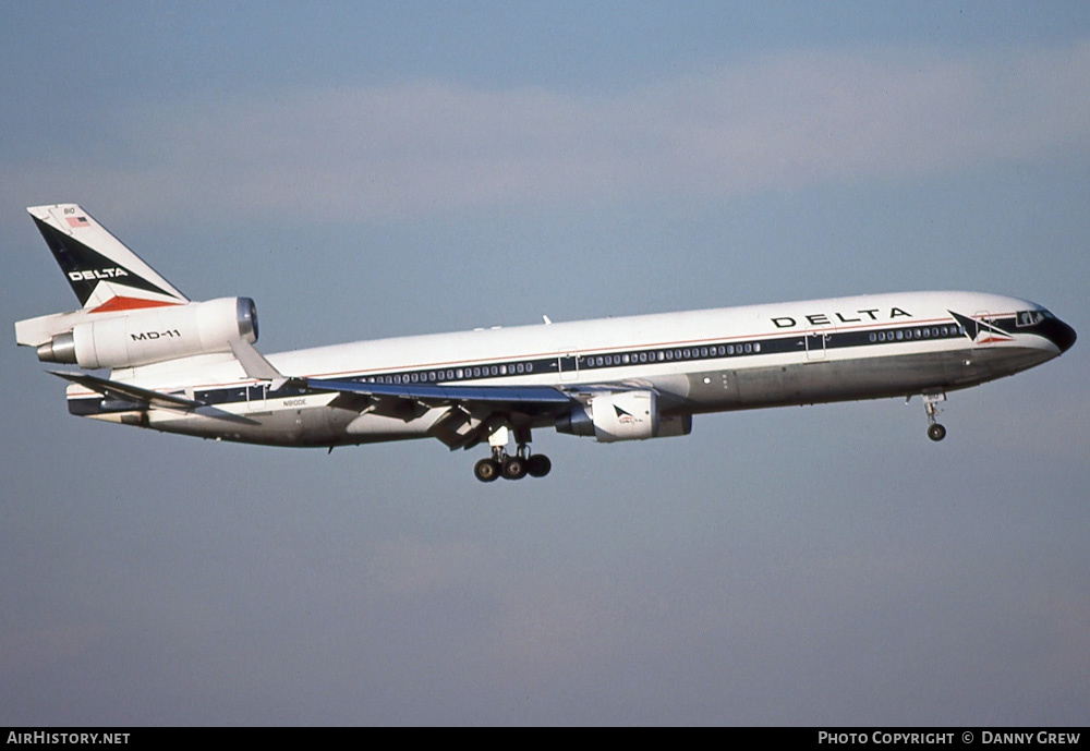 Aircraft Photo of N810DE | McDonnell Douglas MD-11 | Delta Air Lines | AirHistory.net #257520