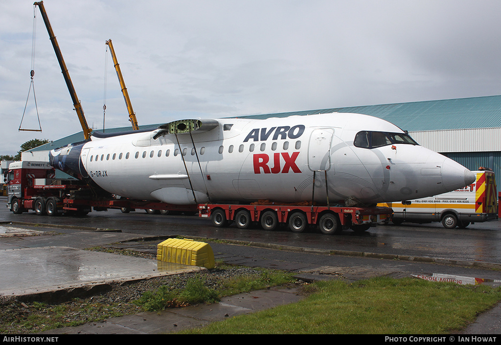 Aircraft Photo of G-ORJX | BAE Systems Avro 146-RJX85 | BAE Systems | AirHistory.net #257522