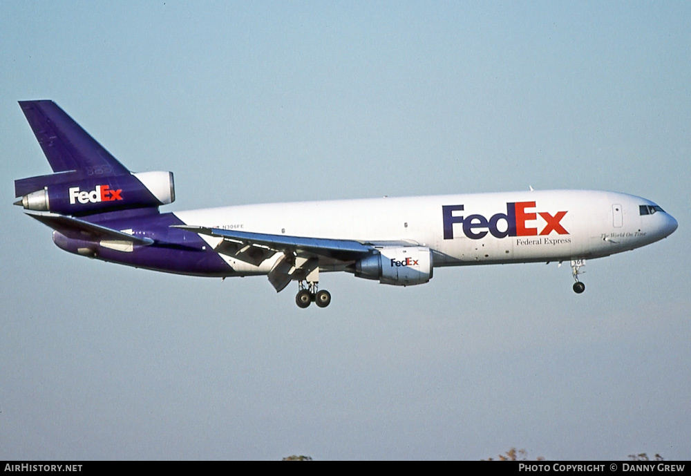 Aircraft Photo of N306FE | McDonnell Douglas DC-10-30F | Fedex - Federal Express | AirHistory.net #257525