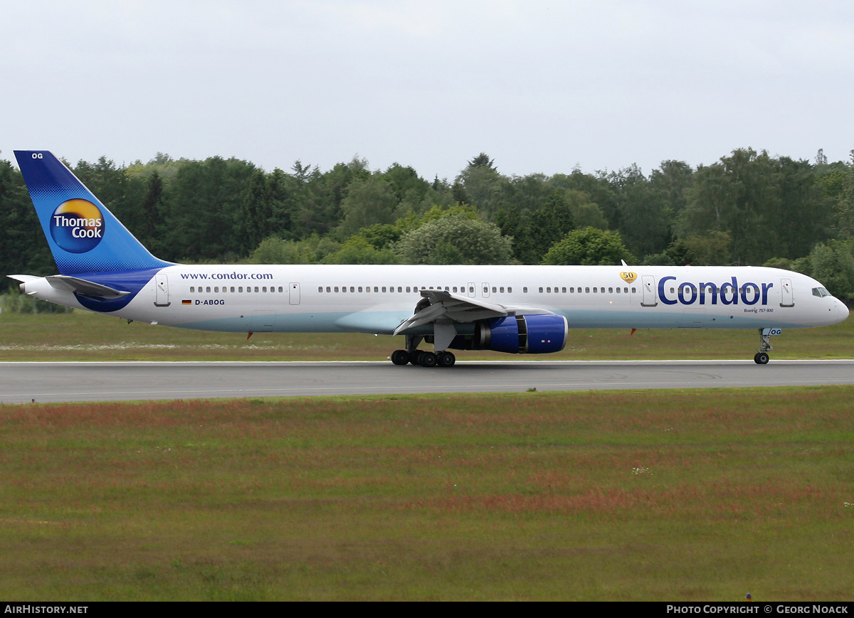 Aircraft Photo of D-ABOG | Boeing 757-330 | Condor Flugdienst | AirHistory.net #257538