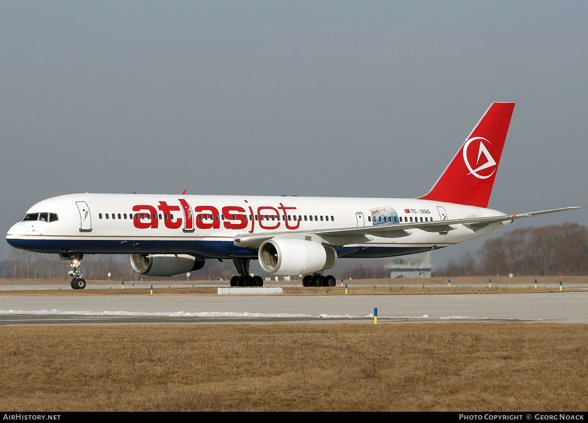 Aircraft Photo of TC-OGG | Boeing 757-2G5 | Atlasjet Airlines | AirHistory.net #257541