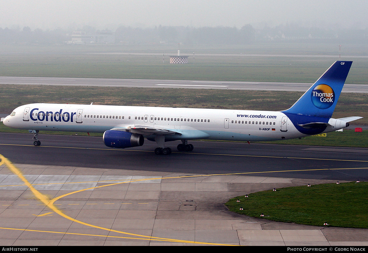 Aircraft Photo of D-ABOF | Boeing 757-330 | Condor Flugdienst | AirHistory.net #257542