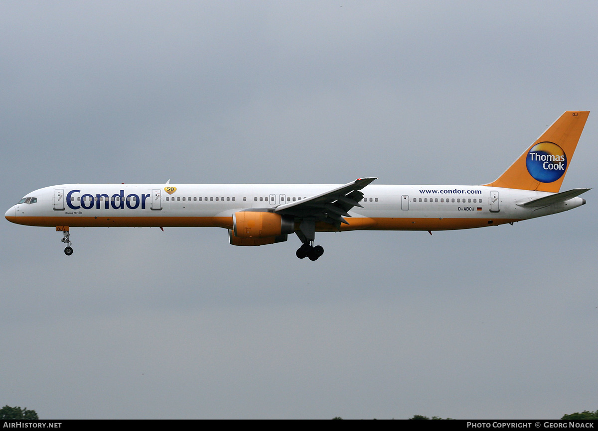 Aircraft Photo of D-ABOJ | Boeing 757-330 | Condor Flugdienst | AirHistory.net #257544