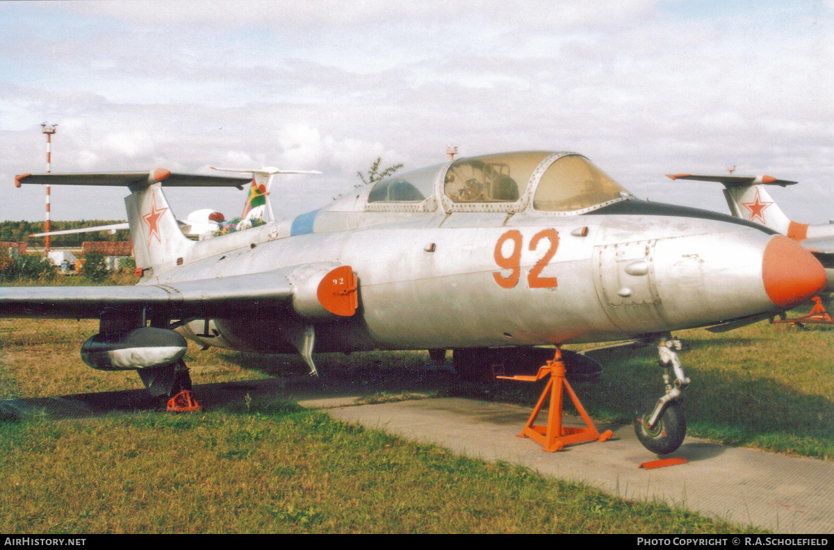 Aircraft Photo of 92 red | Aero L-29 Delfin | Russia - Air Force | AirHistory.net #257550
