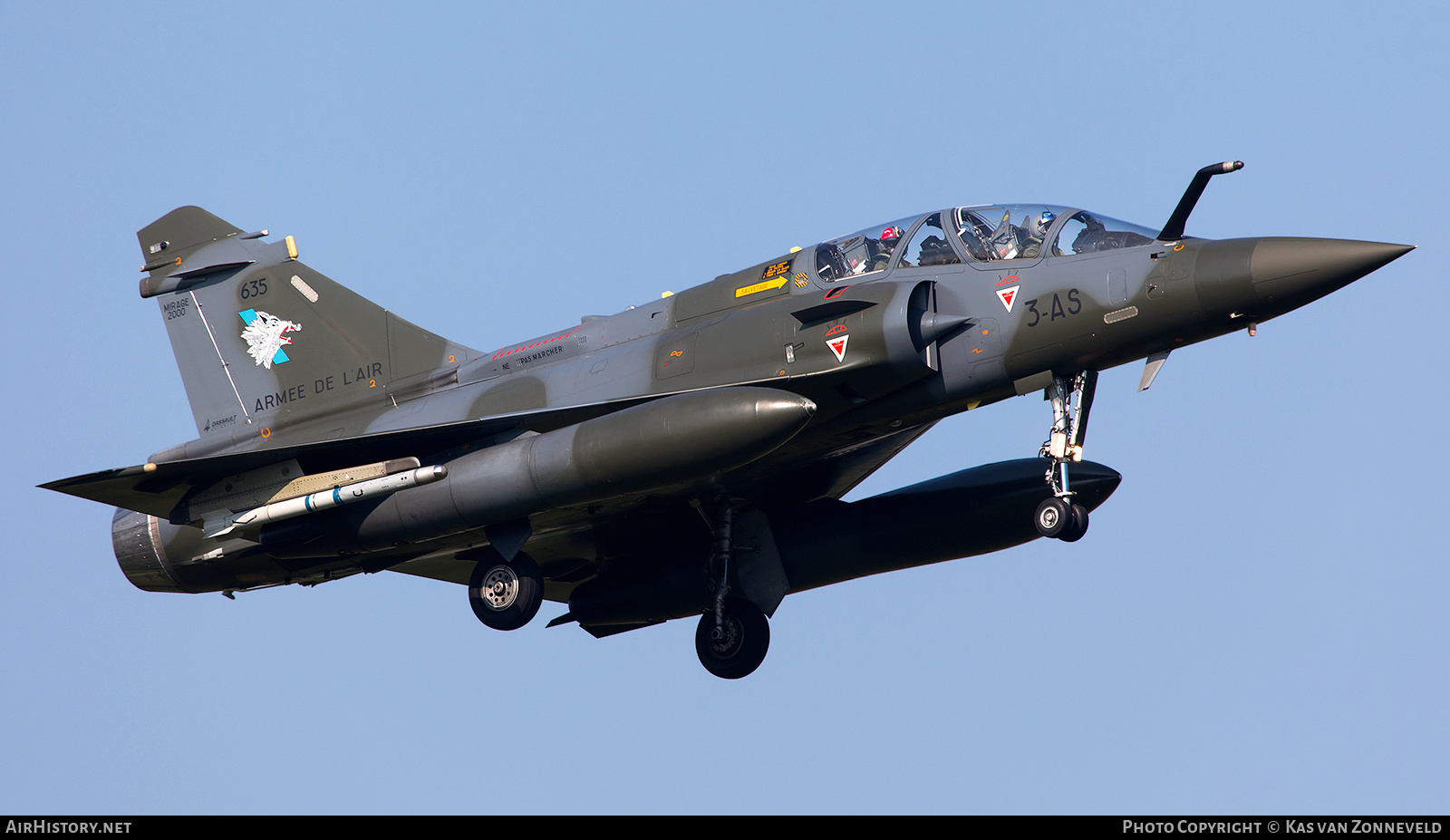 Aircraft Photo of 635 | Dassault Mirage 2000D | France - Air Force | AirHistory.net #257556
