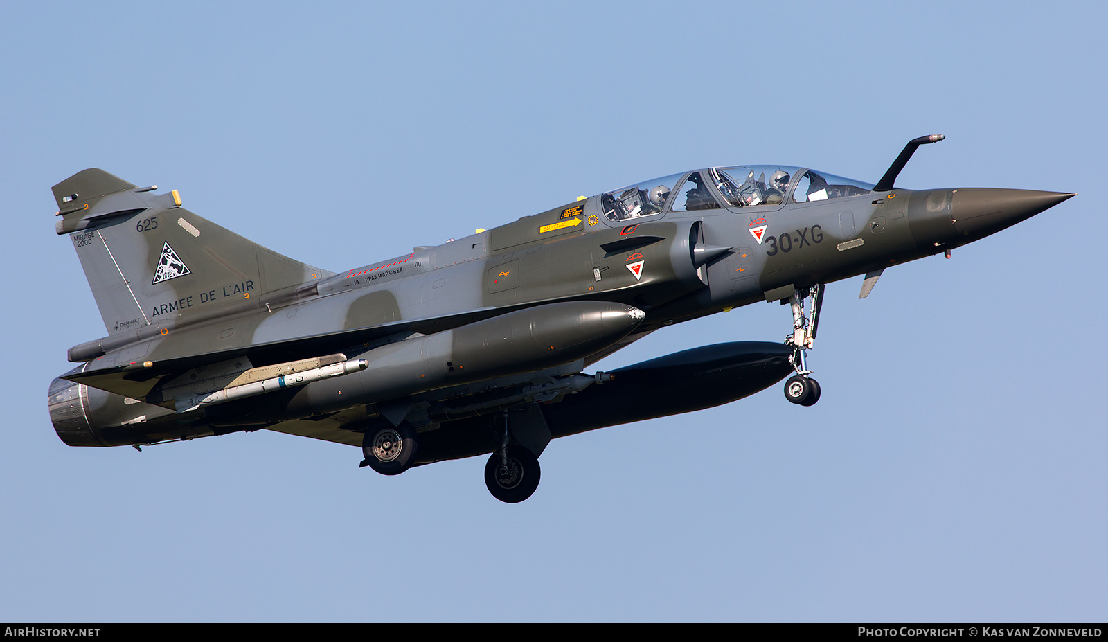 Aircraft Photo of 625 | Dassault Mirage 2000D | France - Air Force | AirHistory.net #257557