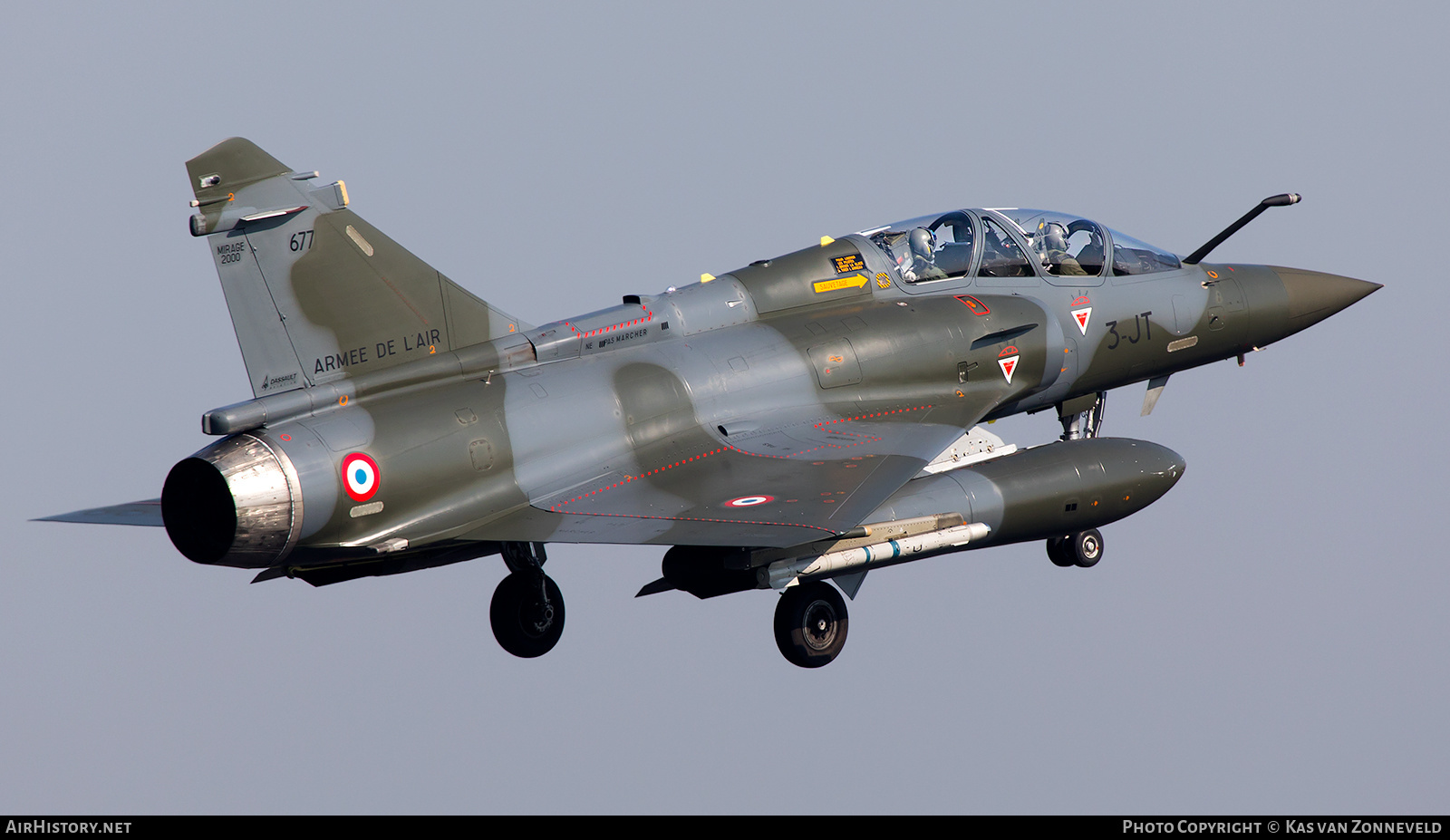 Aircraft Photo of 677 | Dassault Mirage 2000D | France - Air Force | AirHistory.net #257560
